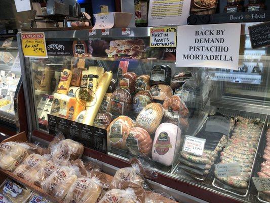 Deli Counter: Meat & Cheese Selection