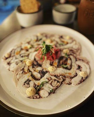 Octopus Carpaccio