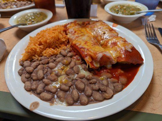 So, so good! Comfort food HOT TAMALES! Rio Rancho. March 23, 2023.