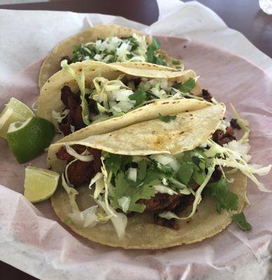 More angles of the al pastor tacos