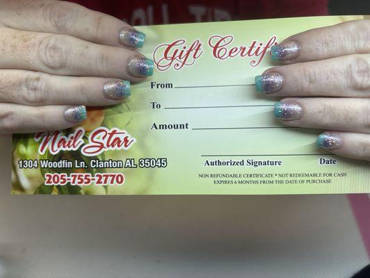 Come get a gift certificate for the women in your life