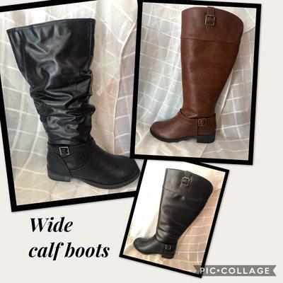 Wide calf boots