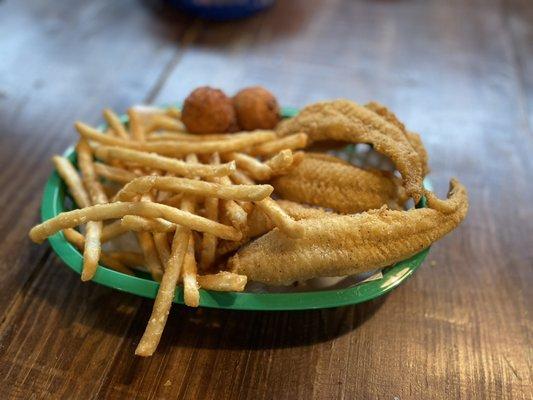 5 pc Catfish Basket