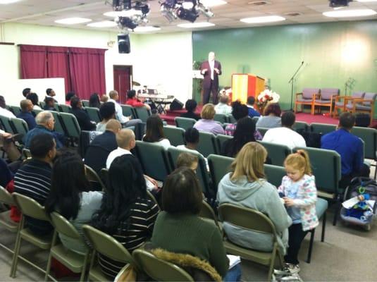 Recent Service @ The Potter's House Christian Fellowship Church