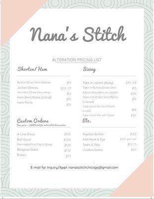 Nana's Stitch