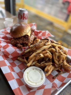 Signature Spicy Fried Chicken Sandwich