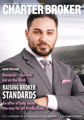 ACA on the cover of Charter Broker Magazine