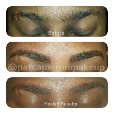 3D Embroidery aka Microblading. Lasts up to 2 years.