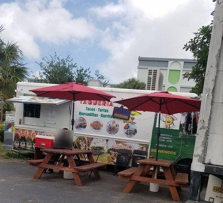 Food Truck in parking lot