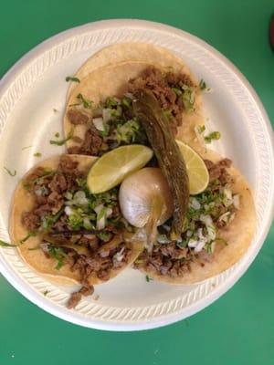 Tacos de asada