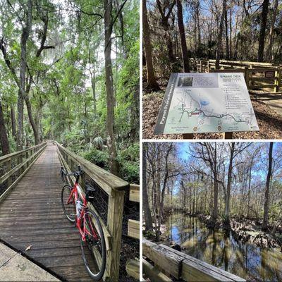 Bridge access to Prairie Creek