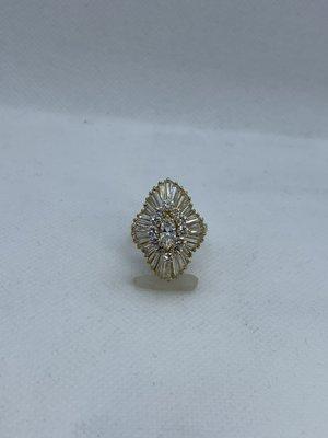 Vintage Ballerina Ring