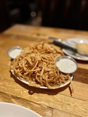 Famous Shredded Onions (half order)