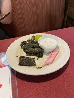 Grape leaves