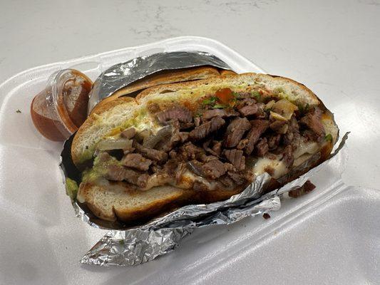 Carne asada torta