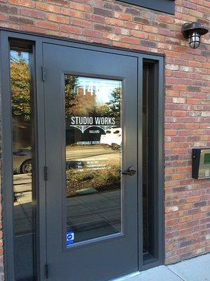 Main Door with Keypad for secure entrance