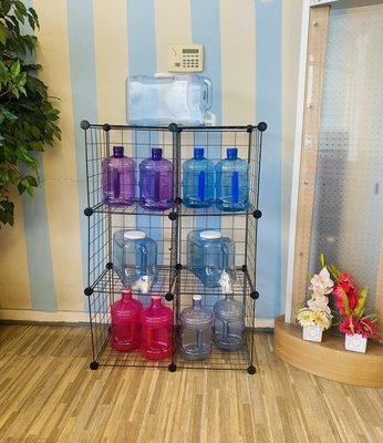 2 and 3 gallon fridge bottles