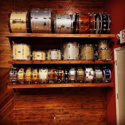 A sample of our drum collection