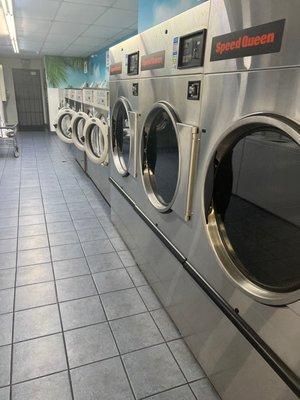 Dryers are so big and you can practically get inside, but I don't recommend it