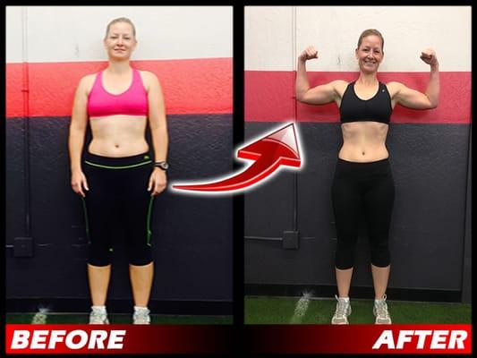 Manuella Lost 18lbs in our weight loss program in 5 weeks