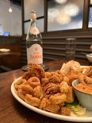 Fried calamari-large size