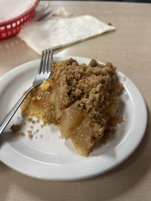 Apple crumble pie!!!!