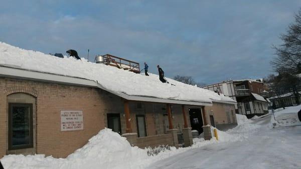 No rooftop.snow removal too  big.  Call the pro's