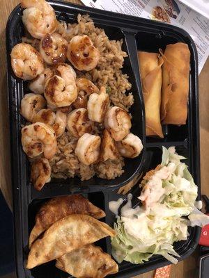 Shrimp bento box