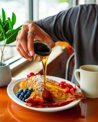 Challah French Toast Breakfast