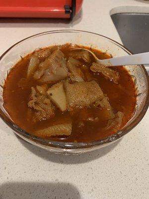 Menudo is delicious