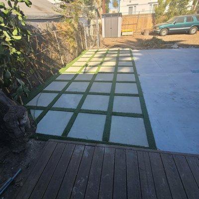 Yard renovation