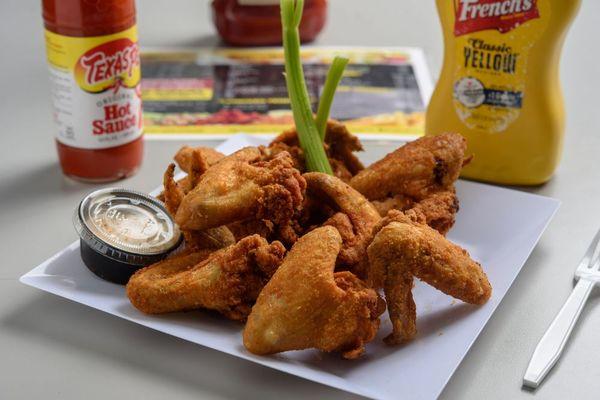 Country Fried Whole Wings ! now serving