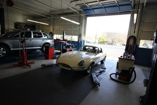 E Type Jaguar Convertible