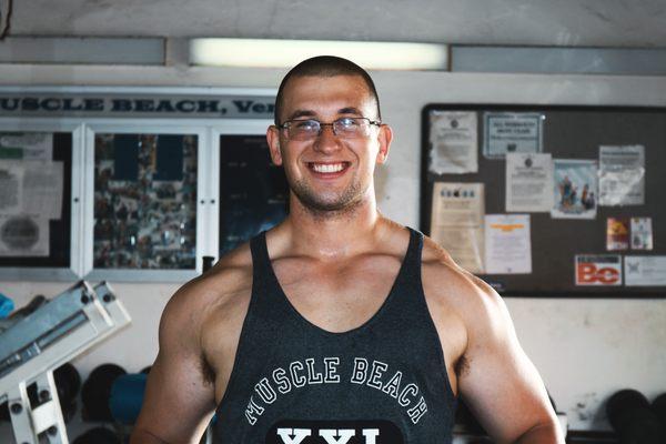 My time on Muscle Beach in California.