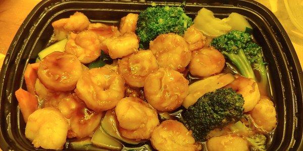 Teriyaki shrimp