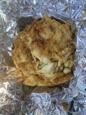 Jumbo lump crab cake