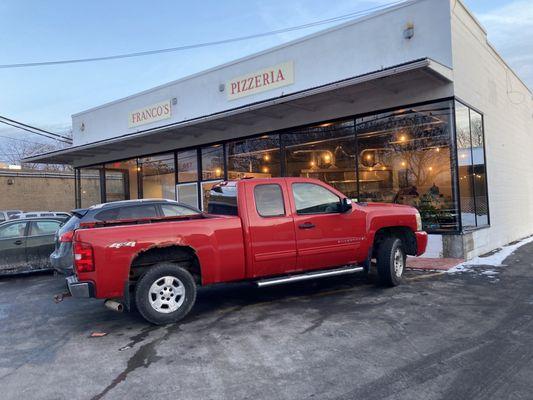 Franco's Pizzeria in Ithaca.