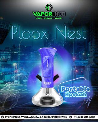 Portable pleasure awaits with Ploox Nest now available at Vapor Hub Piedmont!