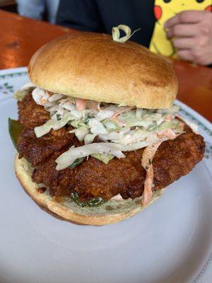 Hot Chicken Sandwich