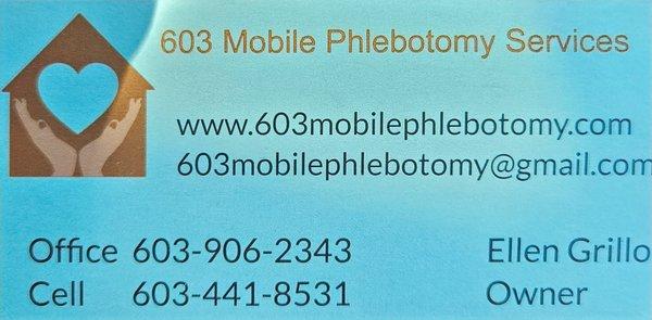 603 Mobile Phlebotomy