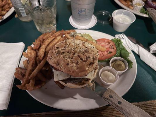 BBQ Burger w/ Fries