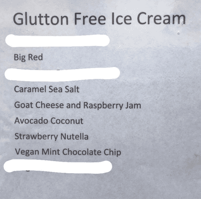 Go ahead, be a glutton and enjoy our gluten-free ice cream!