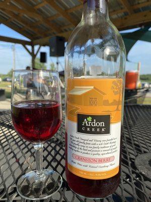 Cranston Berry wine