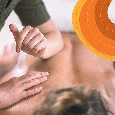 Massage pressure is tailored to the needs and preferences of each client. Pressure ranges from deep tissue to light relaxation.