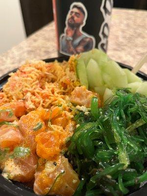 Salmon Poke Bowl!