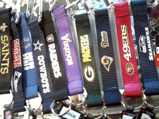 Sports Teams Key Rings