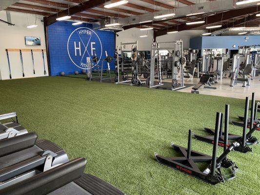 HIIT class area