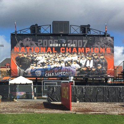 Outdoor Signage OSU Baseball National Champions