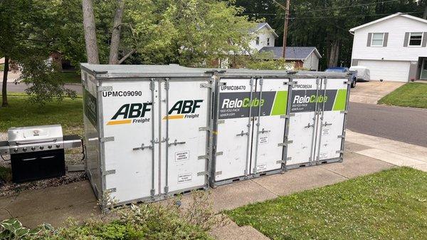 They put the containers right where you ask them to-and are pleasantly willing to accommodate.