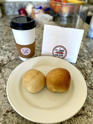 Egg and Cheese & Crab Rangoon Kolaches